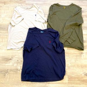 (3) Polo Ralph Lauren Shirts lot